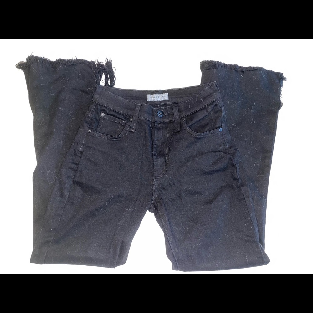 James jeans Kiki frayed cropped flares